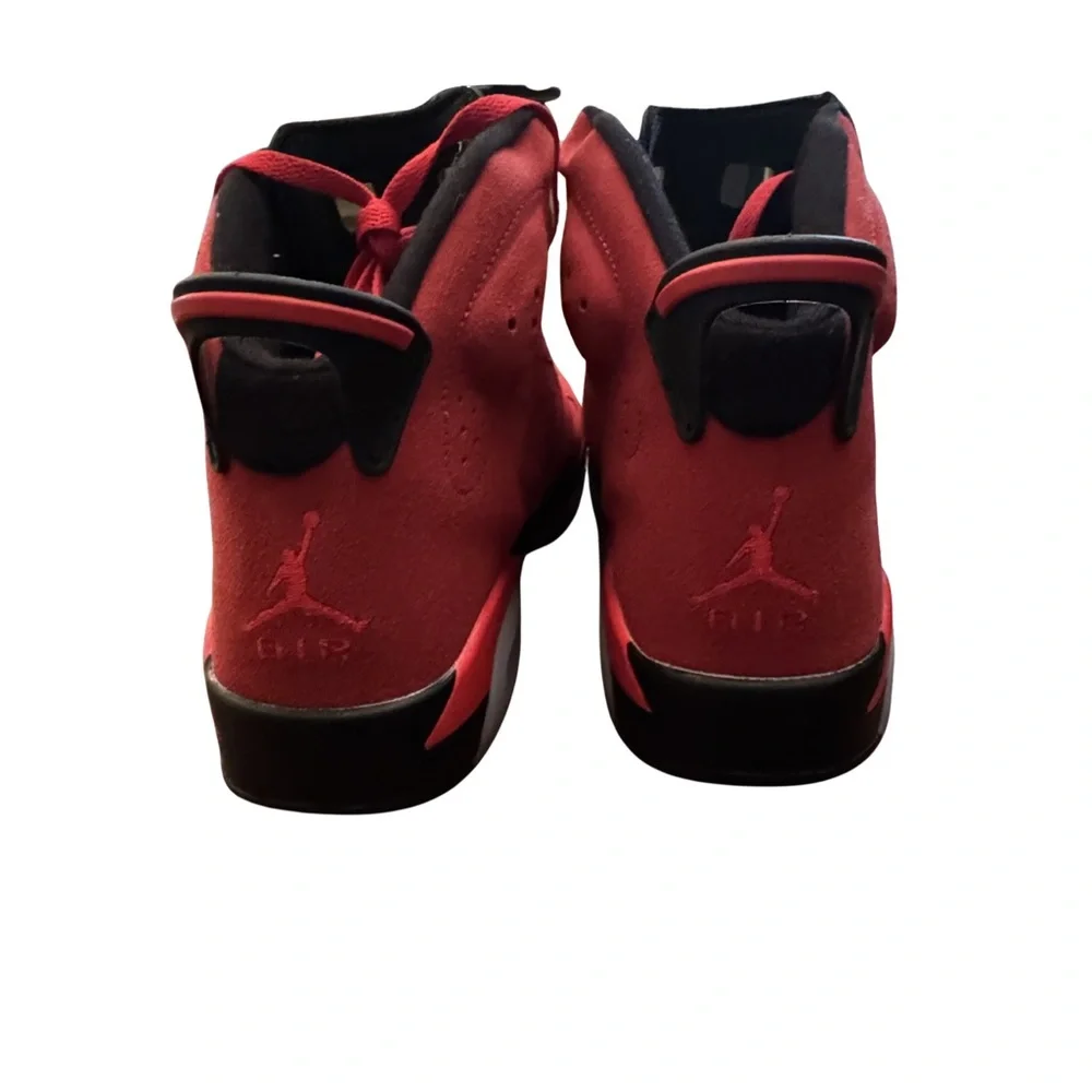 Jordan 6s “Toro Red” Men's Retro Sneakers - Picture 10 of 11
